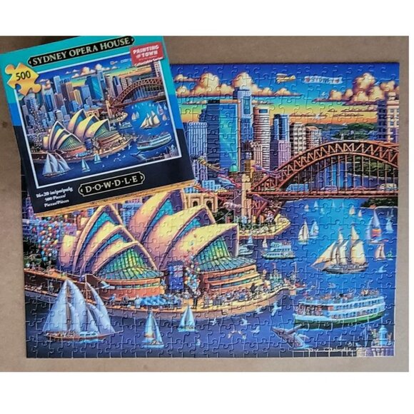 Dowdle SYDNEY OPERA HOUSE Puzzle 500 pieces Australia - Picture 6 of 9